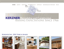 Tablet Screenshot of kerznerinc.com